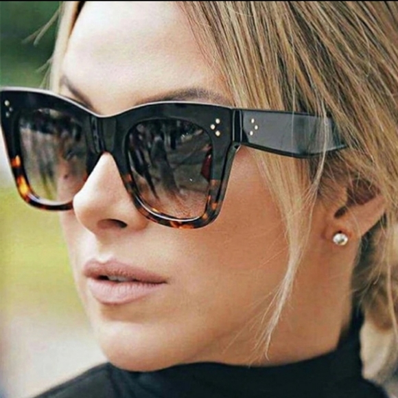 Private Label Accessories - 2/$18 BLACK CAT EYE SUNGLASSES